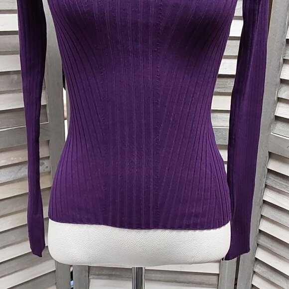 Twisted Back Long Sleeve Crewneck Pullover Sweater | Future Collective | X Large - Picture 2 of 10